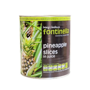 6X3.06KG PINEAPPLE SLICES IN JUICE PASJ10