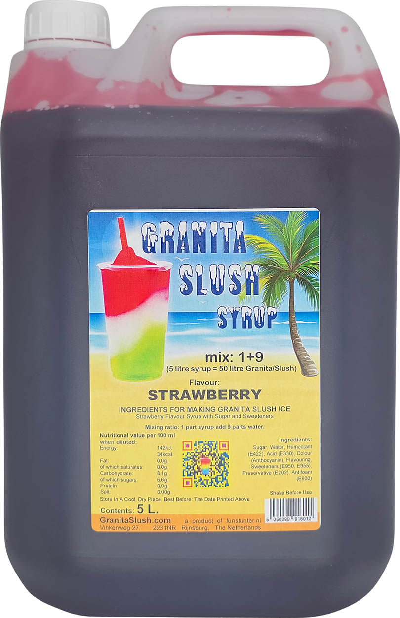 2X5LT CONCENTRATED STRAWBERRY FLV SYRUP