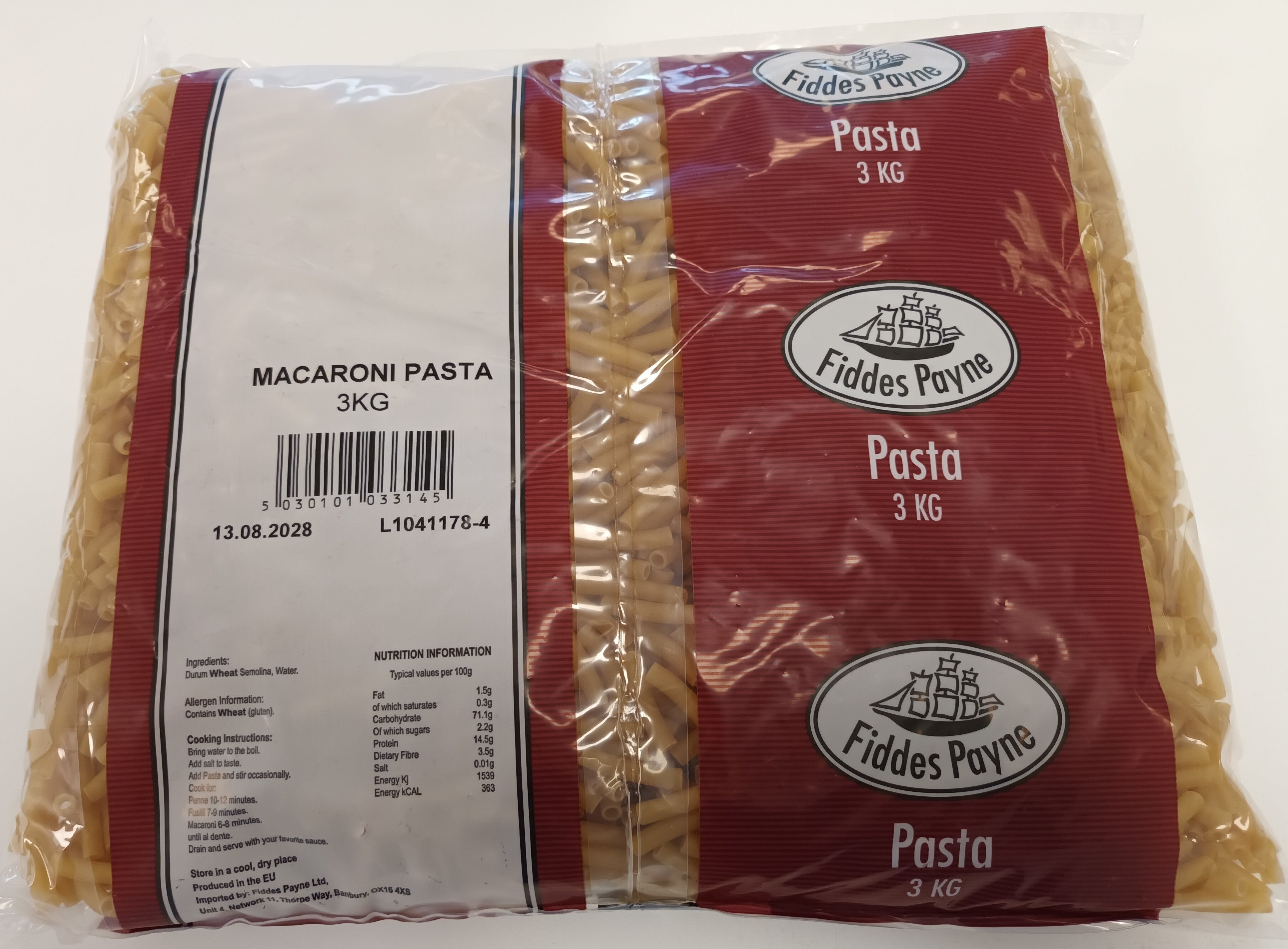 4X3KG MACARONI PASTA
