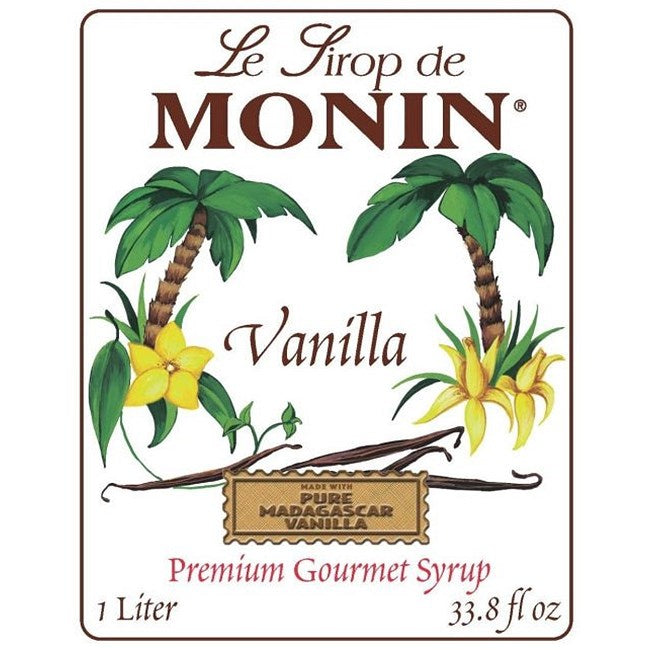 6X1L MONIN VANILLA SYRUP H1536